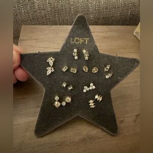 LOFT Small Sparkle Stud Earring Set